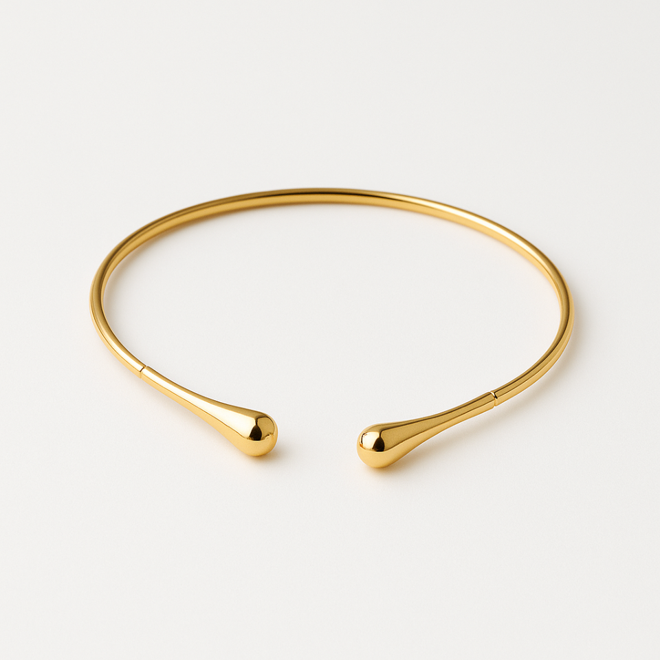 Damla Model Choker Çelik Kolye