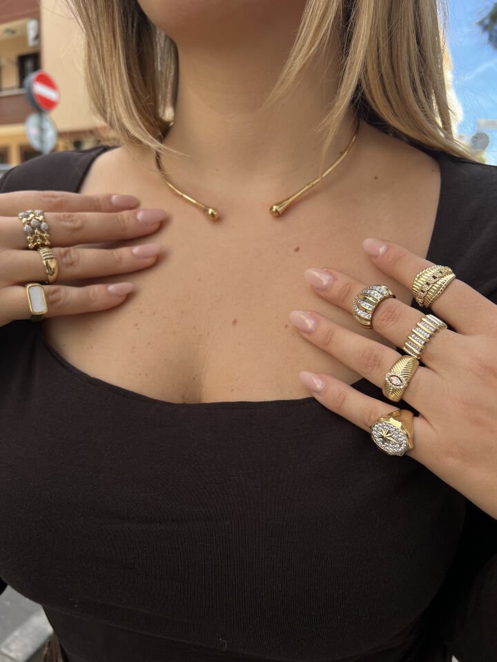 Toplu Ayarlanabilir Çelik Yüzük