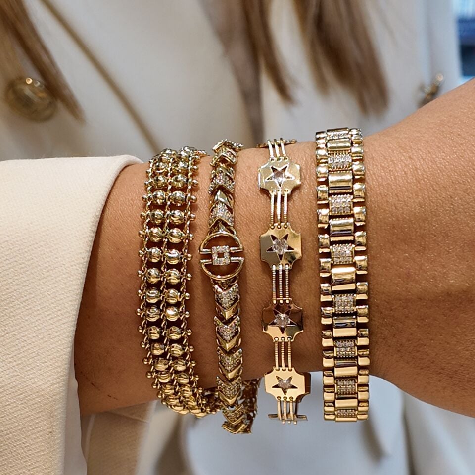 14 Ayar Altın İşçiliği Bileklikler 500 - 850 TL