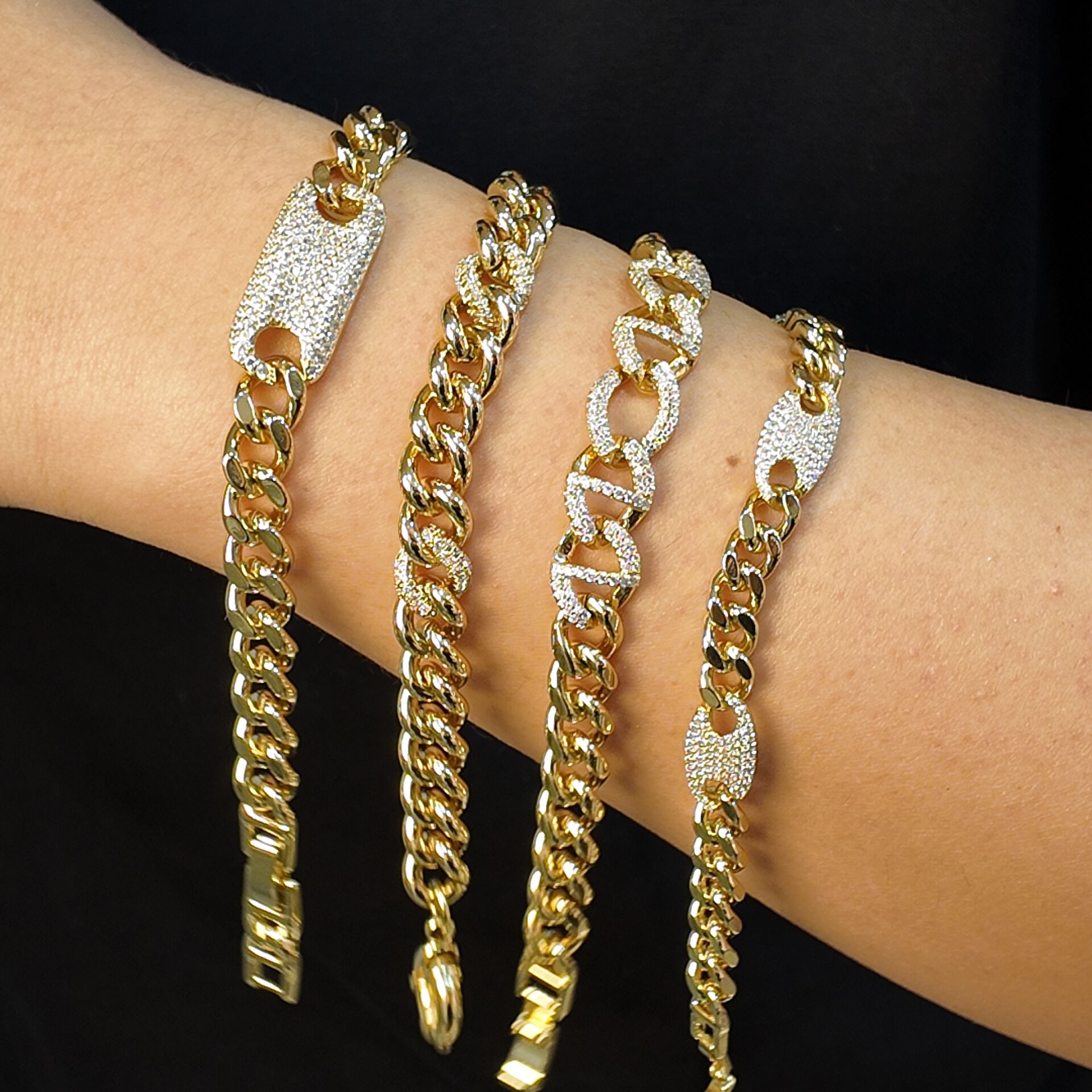 14 K Kuyum Model Gurmet Bilekler