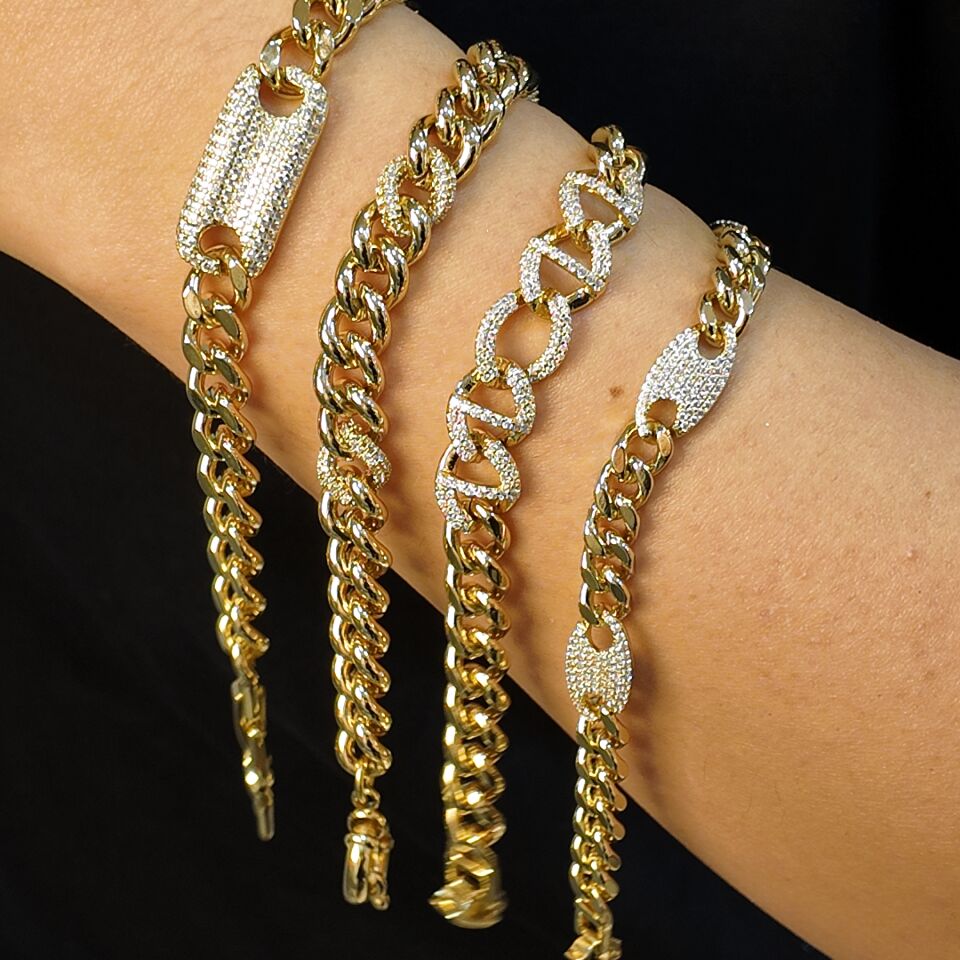 14 K Kuyum Model Gurmet Bilekler