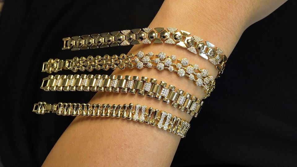 14 K Kuyum Model Gurmet Bilekler