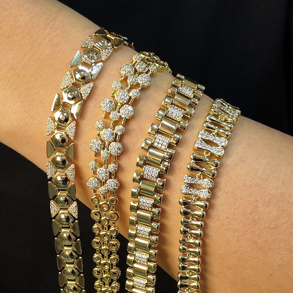 14 K Kuyum Model Gurmet Bilekler