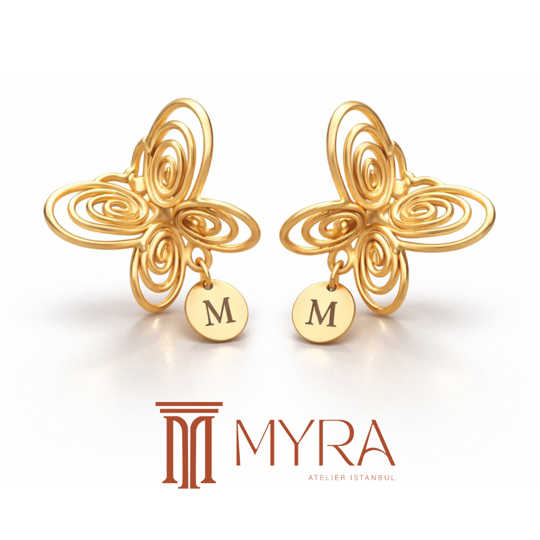 FÜSUN'UN KELEBEKLİ KÜPELERİ ( ÖN SİPARİŞ 11 MART )