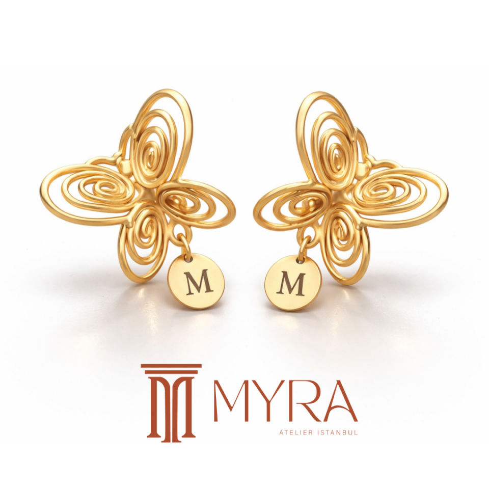 FÜSUN'UN KELEBEKLİ KÜPELERİ ( ÖN SİPARİŞ 11 MART )