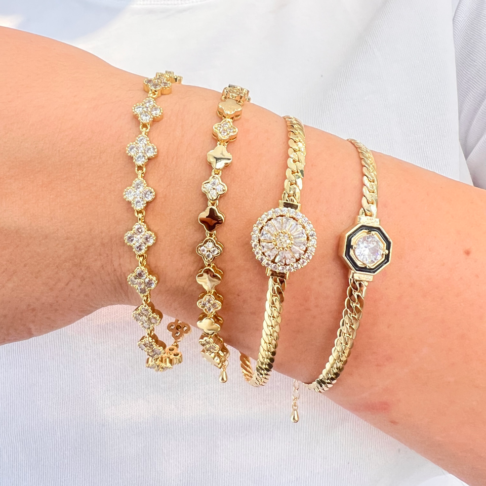 Myra 14 K Altın İşçiliği Nova Elegance Bileklik Modelleri